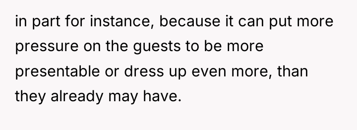 in part for instance, because it can put more pressure...