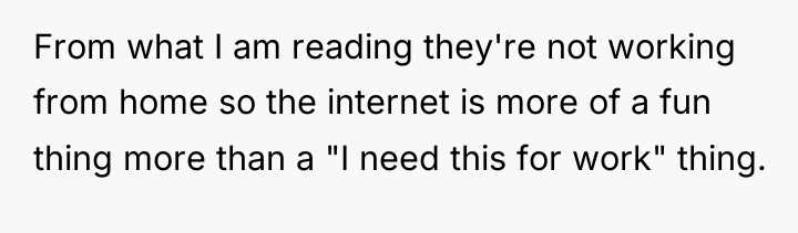 From what I am reading they're not working from home...