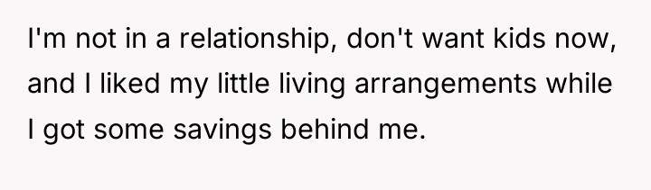 I'm not in a relationship, don't want kids now, and...