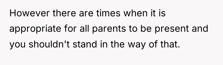 However there are times when it is appropriate for all...