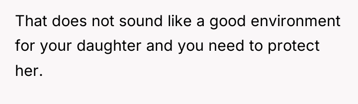 That does not sound like a good environment for your...
