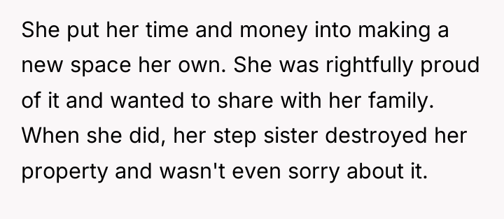 She put her time and money into making a new...