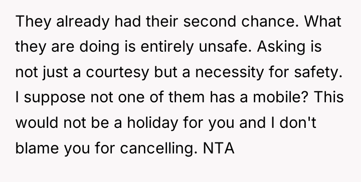 They already had their second chance. What they are doing...