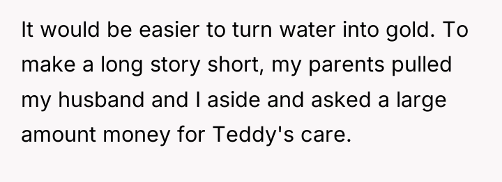 It would be easier to turn water into gold. To...