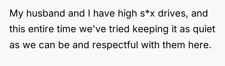 My husband and I have high s*x drives, and this...