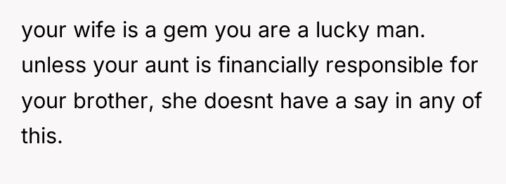 your wife is a gem you are a lucky man....