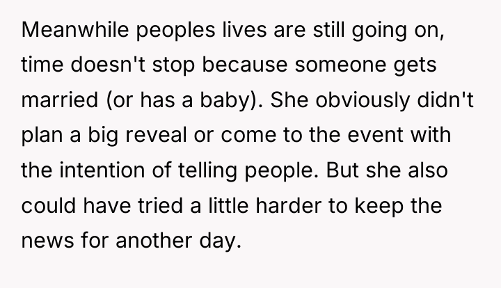 Meanwhile peoples lives are still going on, time doesn't stop...