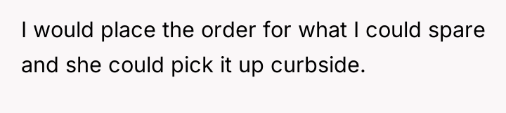 I would place the order for what I could spare...