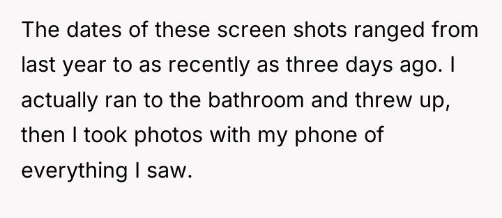 The dates of these screen shots ranged from last year...