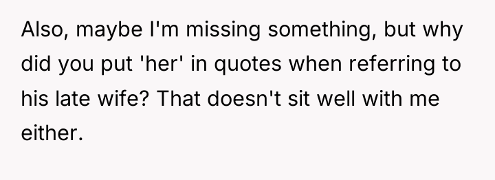 Also, maybe I'm missing something, but why did you put...