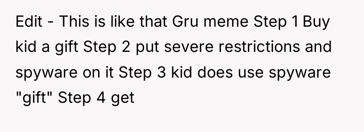 Edit - This is like that Gru meme Step 1...