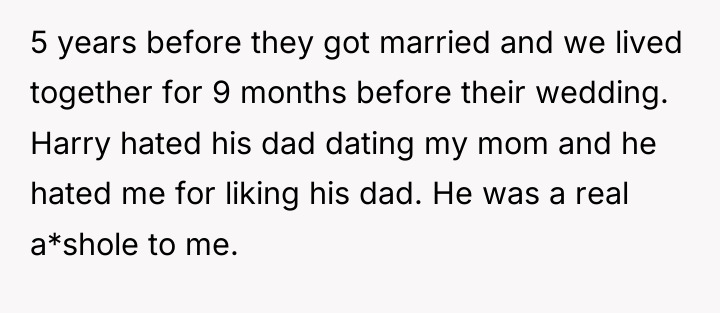 5 years before they got married and we lived together...