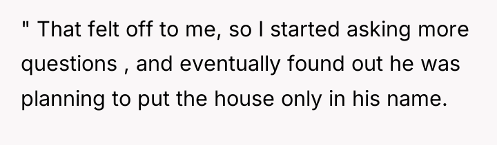 " That felt off to me, so I started asking...