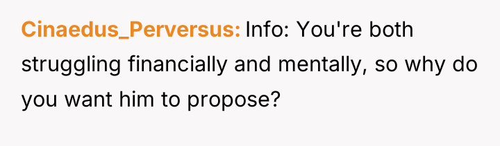 Cinaedus_Perversus Info: You're both struggling financially and mentally, so why...