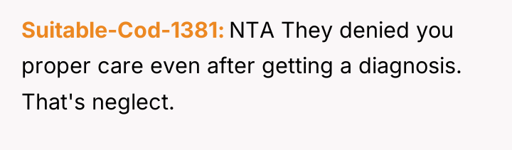 Suitable-Cod-1381 NTA They denied you proper care even after getting...