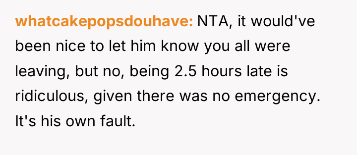 whatcakepopsdouhave NTA, it would've been nice to let him know...