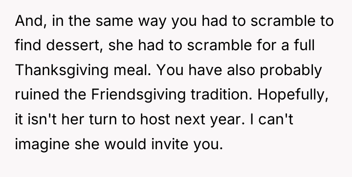 And, in the same way you had to scramble to...