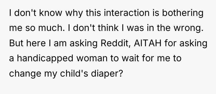I don't know why this interaction is bothering me so...