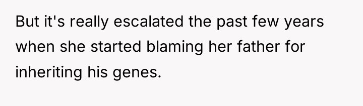 But it's really escalated the past few years when she...