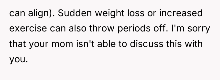 can align). Sudden weight loss or increased exercise can also...
