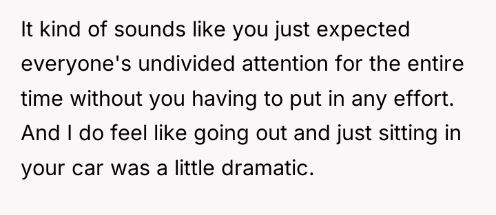 It kind of sounds like you just expected everyone's undivided...