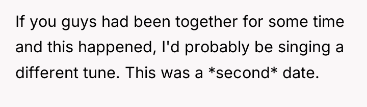 If you guys had been together for some time and...