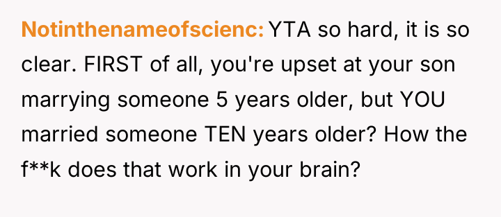 Notinthenameofscienc YTA so hard, it is so clear. FIRST of...