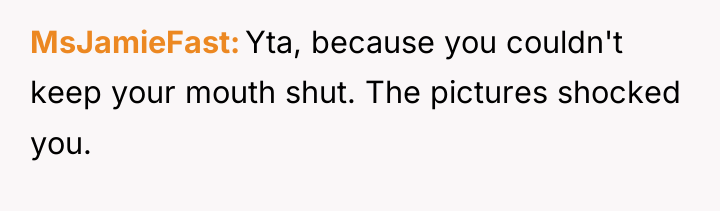 MsJamieFast Yta, because you couldn't keep your mouth shut. The...