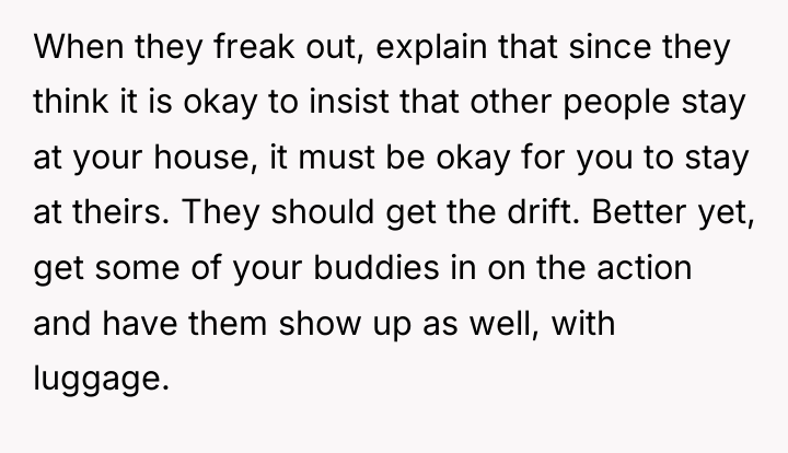 When they freak out, explain that since they think it...