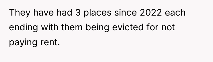 They have had 3 places since 2022 each ending with...