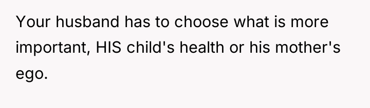 Your husband has to choose what is more important, HIS...