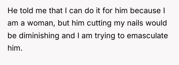 He told me that I can do it for him...