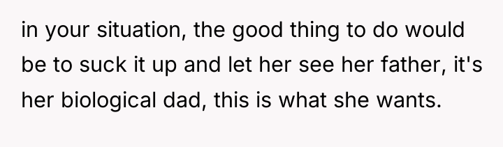 in your situation, the good thing to do would be...