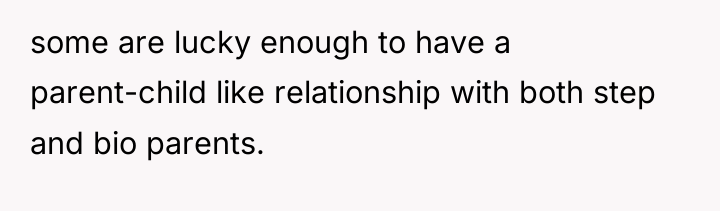 some are lucky enough to have a parent-child like relationship...