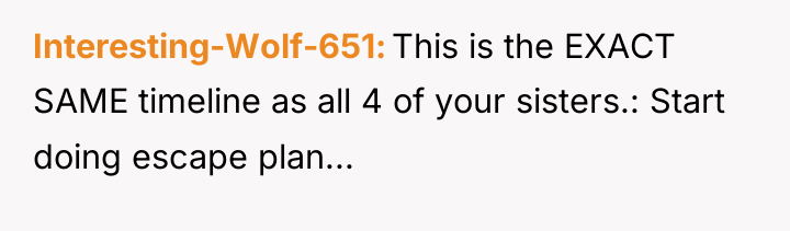 Interesting-Wolf-651 This is the EXACT SAME timeline as all 4...