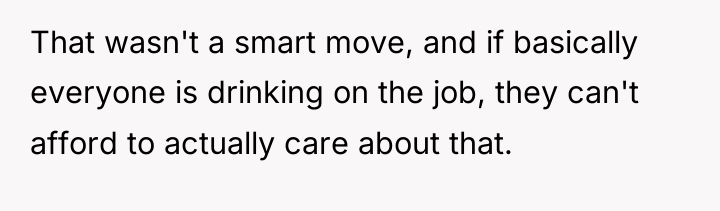 That wasn't a smart move, and if basically everyone is...