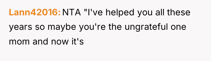 Lann42016 NTA "I've helped you all these years so maybe...