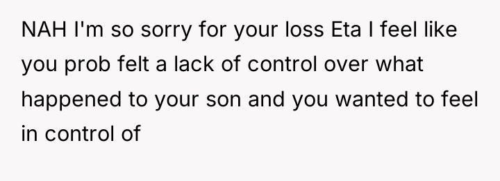NAH I'm so sorry for your loss Eta I feel...