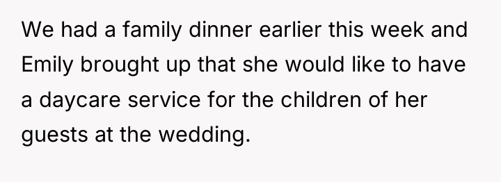 We had a family dinner earlier this week and Emily...