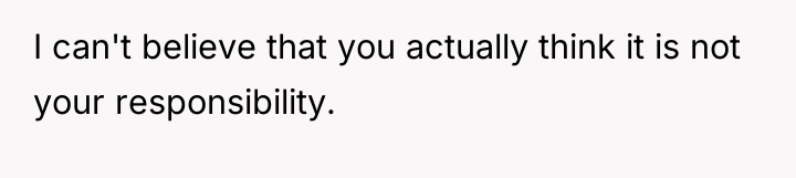 I can't believe that you actually think it is not...