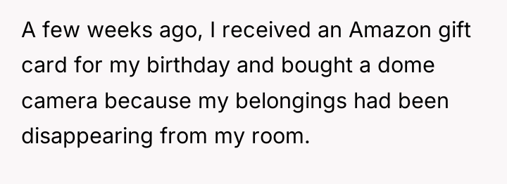 A few weeks ago, I received an Amazon gift card...