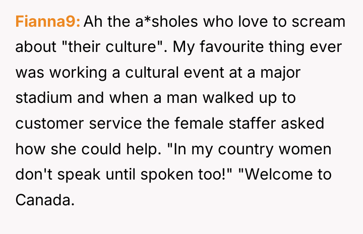Fianna9 Ah the a*sholes who love to scream about "their...