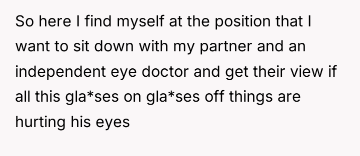So here I find myself at the position that I...