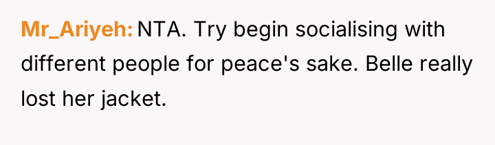 Mr_Ariyeh NTA. Try begin socialising with different people for peace's...