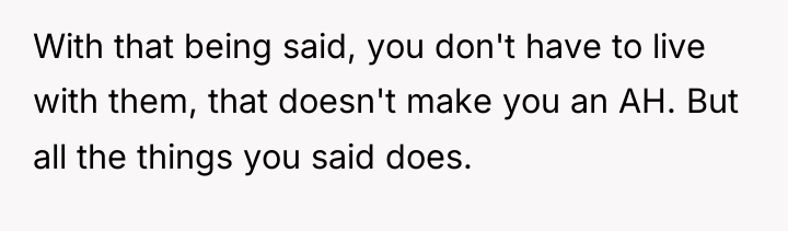 With that being said, you don't have to live with...
