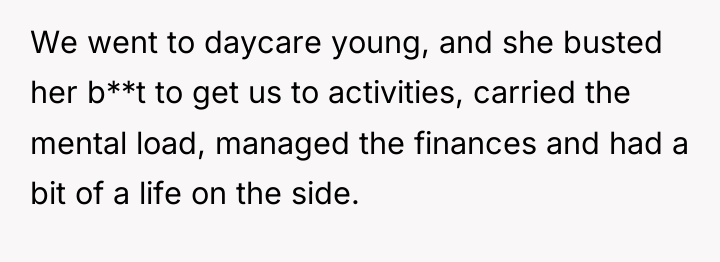 We went to daycare young, and she busted her b**t...