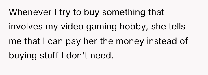 Whenever I try to buy something that involves my video...