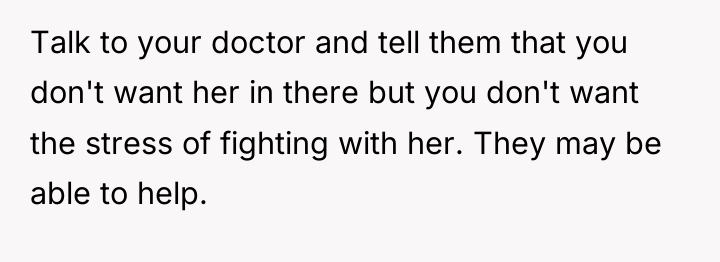 Talk to your doctor and tell them that you don't...