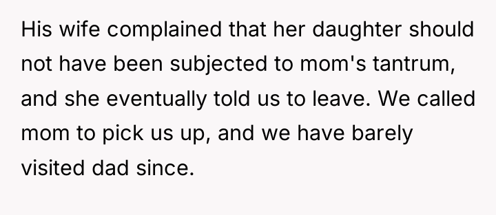 His wife complained that her daughter should not have been...