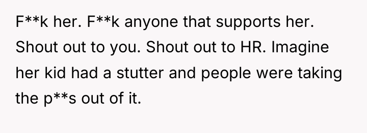 F**k her. F**k anyone that supports her. Shout out to...